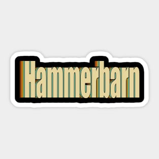 HAMMERBARN VINTAGE Sticker